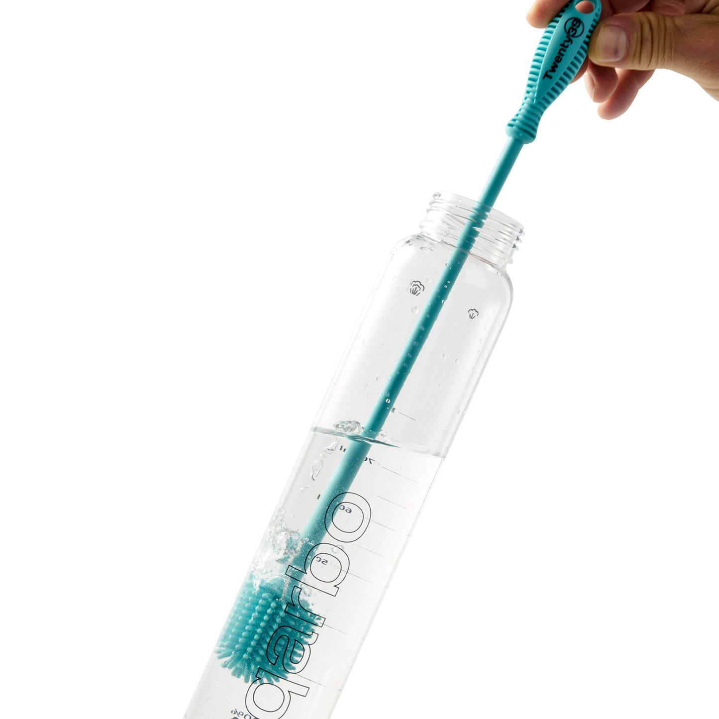 qarbo CLASSIC - Silicon Bottle brush 19"